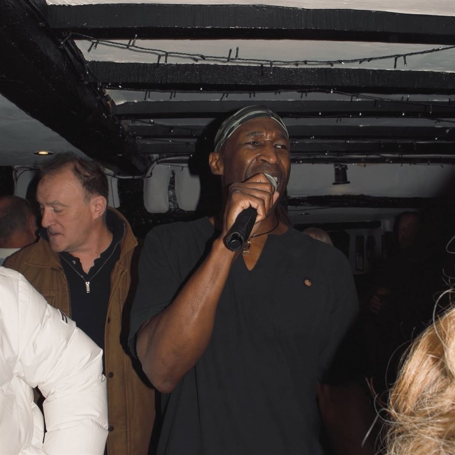 2TONE singing under the pub's old beams